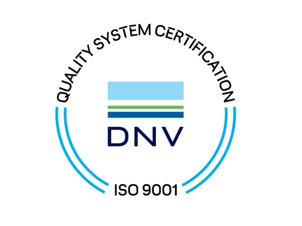 Laatusertifikaatti ISO9001